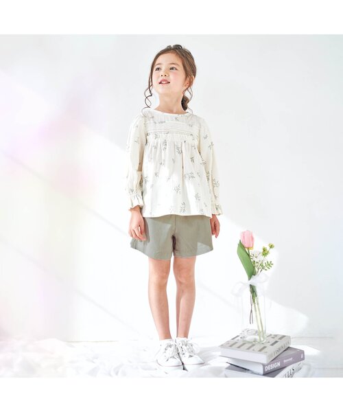 apres les cours(アプレレクール)の「リボンショートパンツ(その他パンツ・キッズ・ラベンダー/その他3/キナリ/オレンジ/ネイビー/カーキ・100/110/90/80/120/140/130)」の8枚目の写真