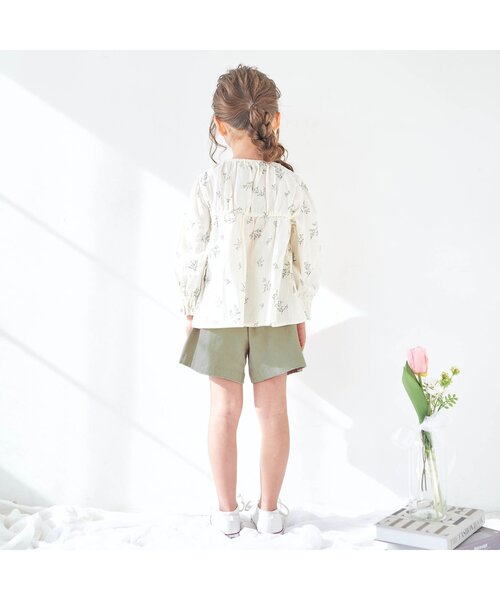apres les cours(アプレレクール)の「リボンショートパンツ(その他パンツ・キッズ・ラベンダー/その他3/キナリ/オレンジ/ネイビー/カーキ・100/110/90/80/120/140/130)」の9枚目の写真