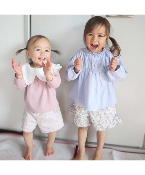 apres les cours(アプレレクール)の「リボンショートパンツ(その他パンツ・キッズ・ラベンダー/その他3/キナリ/オレンジ/ネイビー/カーキ・100/110/90/80/120/140/130)」の13枚目の写真
