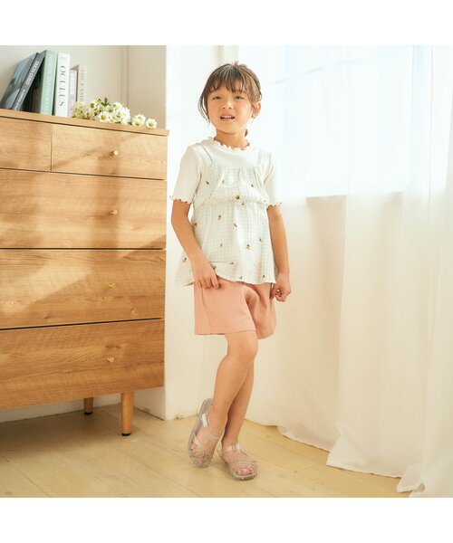 apres les cours(アプレレクール)の「リボンショートパンツ(その他パンツ・キッズ・ラベンダー/その他3/キナリ/オレンジ/ネイビー/カーキ・100/110/90/80/120/140/130)」の20枚目の写真