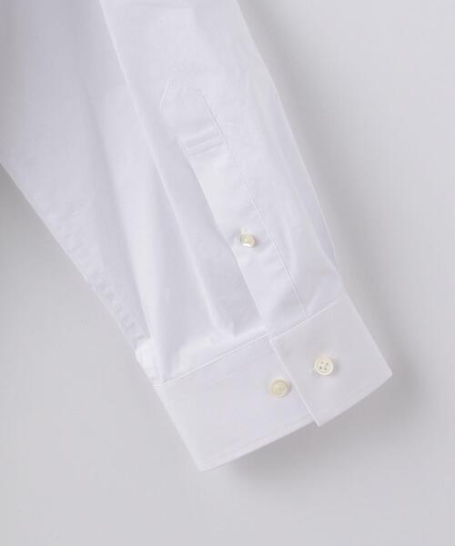 DRESSEDUNDRESSED(ドレスドアンドレスド)の「<DRESSEDUNDRESSED> LAYERED OVER SIZED SHIRT/シャツ(シャツ/ブラウス・メンズ・ホワイト・3/4)」の4枚目の写真