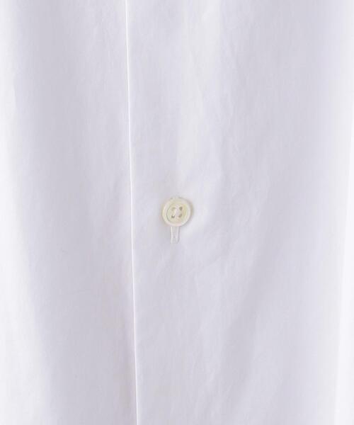 DRESSEDUNDRESSED(ドレスドアンドレスド)の「<DRESSEDUNDRESSED> LAYERED OVER SIZED SHIRT/シャツ(シャツ/ブラウス・メンズ・ホワイト・3/4)」の6枚目の写真