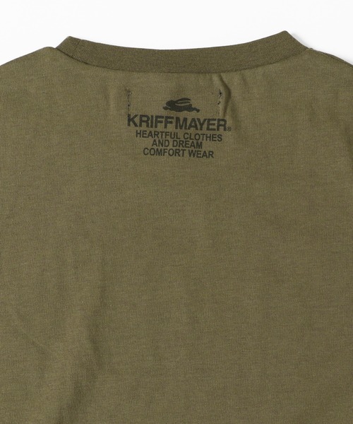 KRIFF MAYER Kid's Collection（クリフメイヤーキッズコレクション）の「ほぼクマTEE（Tシャツ/カットソー・キッズ・オフホワイト/カーキ/サックスブルー/コーラル・120/130/140/150/160/170）」の12枚目の写真