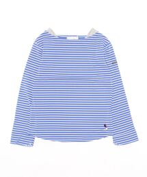 ボーダーポートネック長袖Ｔシャツ