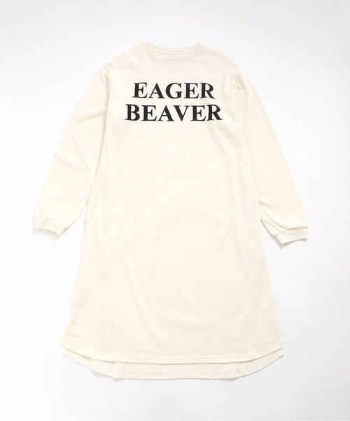 BREEZE by saori(ブリーズバイサオリ)の「WEB限定 バリエーションTワンピース (大人) 【BREEZE by saori】(ワンピース・レディース・ブラック/ベージュ/オフホワイト・MEDIUM)」の2枚目の写真