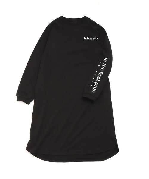 BREEZE by saori(ブリーズバイサオリ)の「WEB限定 バリエーションTワンピース (大人) 【BREEZE by saori】(ワンピース・レディース・ブラック/ベージュ/オフホワイト・MEDIUM)」の3枚目の写真