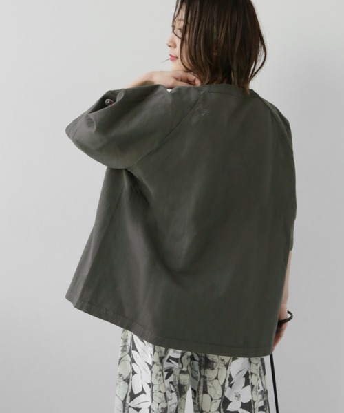 Champion（チャンピオン）の「別注【CHAMPION】*RELUME USA RELAX FIT SMU：Tシャツ（Tシャツ/カットソー・レディース・ホワイト/サックスブルー/ピンク/ブラック系その他・LARGE）」の18枚目の写真