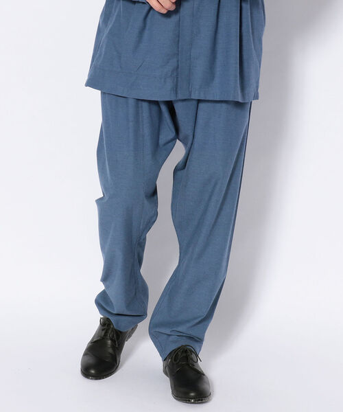 E.TAUTZ(イートウツ)の「E.TAUTZ/イートウツ/Rupert Trousers(その他パンツ・メンズ・ブルー/ワイン・30)」の2枚目の写真