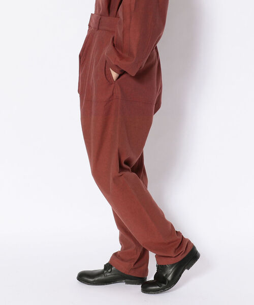 E.TAUTZ(イートウツ)の「E.TAUTZ/イートウツ/Rupert Trousers(その他パンツ・メンズ・ブルー/ワイン・30)」の3枚目の写真