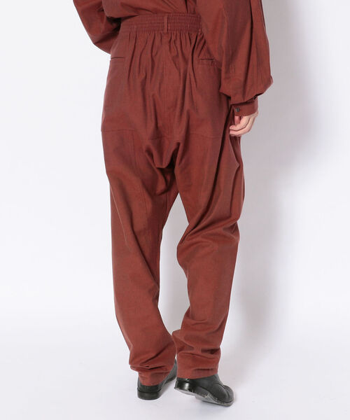 E.TAUTZ(イートウツ)の「E.TAUTZ/イートウツ/Rupert Trousers(その他パンツ・メンズ・ブルー/ワイン・30)」の4枚目の写真