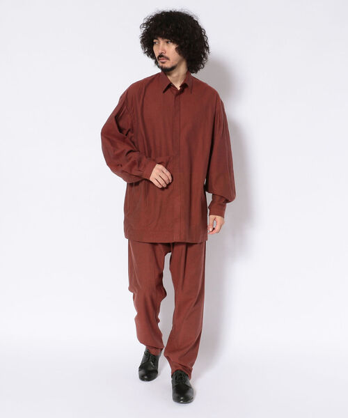 E.TAUTZ(イートウツ)の「E.TAUTZ/イートウツ/Rupert Trousers(その他パンツ・メンズ・ブルー/ワイン・30)」の9枚目の写真