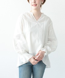 Cepica | 袖フラワー刺繍ブラウス(シャツ/ブラウス)