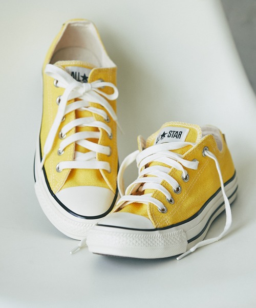 CONVERSE（コンバース）の「CONVERSE/コンバース　USヘンプOX（スニーカー・レディース・ホワイト/イエロー・4.5/5.5）」の13枚目の写真