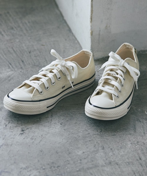 CONVERSE（コンバース）の「CONVERSE/コンバース　USヘンプOX（スニーカー・レディース・ホワイト/イエロー・4.5/5.5）」の17枚目の写真