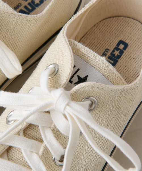 CONVERSE（コンバース）の「CONVERSE/コンバース　USヘンプOX（スニーカー・レディース・ホワイト/イエロー・4.5/5.5）」の18枚目の写真