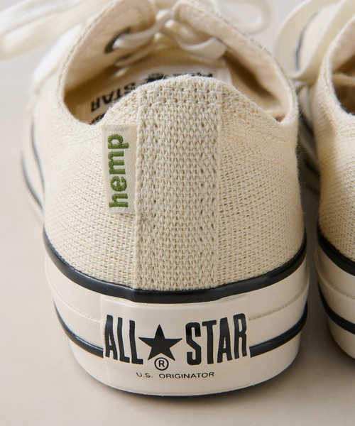 CONVERSE（コンバース）の「CONVERSE/コンバース　USヘンプOX（スニーカー・レディース・ホワイト/イエロー・4.5/5.5）」の16枚目の写真