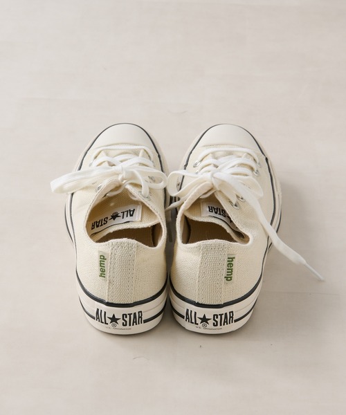 CONVERSE（コンバース）の「CONVERSE/コンバース　USヘンプOX（スニーカー・レディース・ホワイト/イエロー・4.5/5.5）」の10枚目の写真