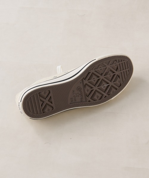 CONVERSE（コンバース）の「CONVERSE/コンバース　USヘンプOX（スニーカー・レディース・ホワイト/イエロー・4.5/5.5）」の4枚目の写真