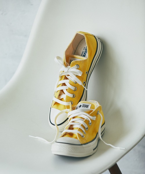 CONVERSE（コンバース）の「CONVERSE/コンバース　USヘンプOX（スニーカー・レディース・ホワイト/イエロー・4.5/5.5）」の15枚目の写真