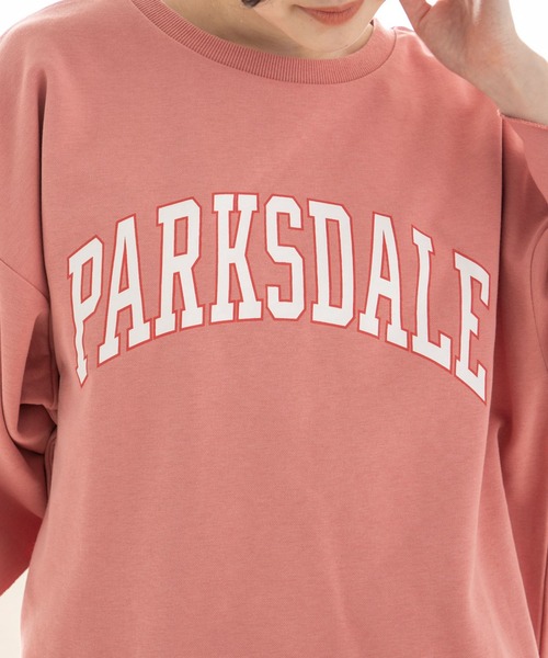 RETRO GIRL(レトロガール)の「カットオフロゴショートトレーナー(Tシャツ/カットソー・レディース・グリーン/オフホワイト/オレンジ/ライトグレー・FREE)」の19枚目の写真