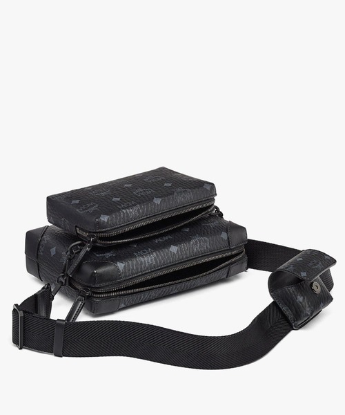 MCM（エムシーエム）の「MCM/エムシーエム/〈ソフト ベルリン〉多機能クロスボディバッグ - ヴィセトス（ショルダーバッグ・レディース・ブラウン/ブラック・FREE）」の13枚目の写真