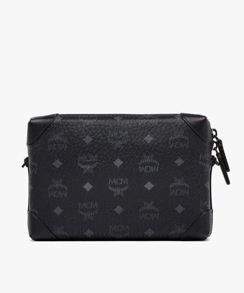 MCM（エムシーエム）の「MCM/エムシーエム/〈ソフト ベルリン〉多機能クロスボディバッグ - ヴィセトス（ショルダーバッグ・レディース・ブラウン/ブラック・FREE）」の3枚目の写真