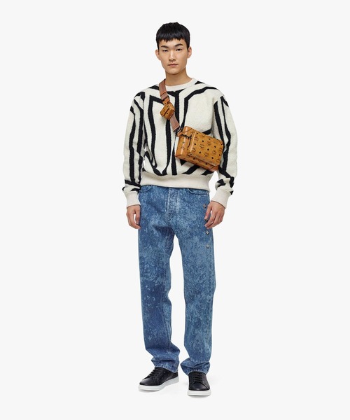 MCM（エムシーエム）の「MCM/エムシーエム/〈ソフト ベルリン〉多機能クロスボディバッグ - ヴィセトス（ショルダーバッグ・レディース・ブラウン/ブラック・FREE）」の10枚目の写真