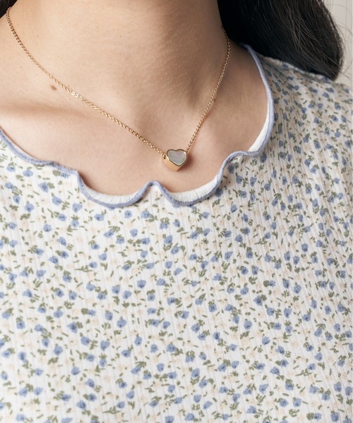 Clice de Paris（クリシェドゥパリス）の「お花のメローTEE（Tシャツ/カットソー・レディース・パープル/ブルー・ONESIZE）」の11枚目の写真