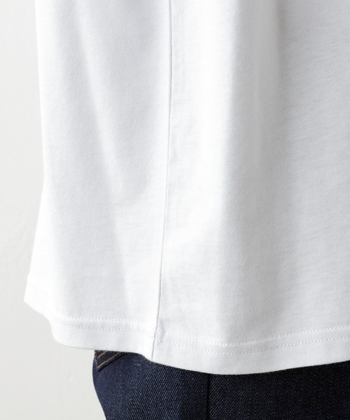 PUAL CE CIN(ピュアルセシン)の「【WEB限定】汗に負けない!フリル袖Tシャツ(Tシャツ/カットソー・レディース・ホワイト/ブラック/グレー/サックスブルー・FREE)」の14枚目の写真