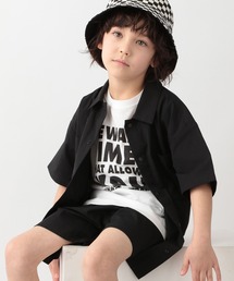 GLOBAL WORK | キッズ/エアカルシャツ半袖/262788(シャツ/ブラウス)