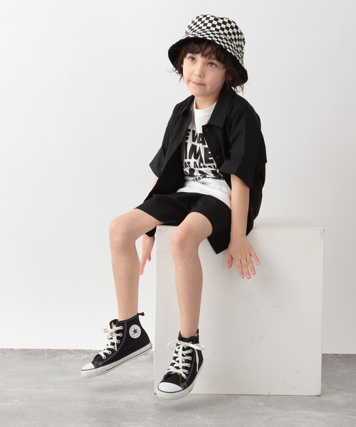 GLOBAL WORK（グローバルワーク）の「キッズ/エアカルシャツ半袖/262788（シャツ/ブラウス・キッズ・ブラック/その他・110cm/100cm/120cm/130cm/140cm/150cm/160cm）」の9枚目の写真