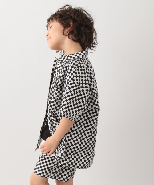 GLOBAL WORK（グローバルワーク）の「キッズ/エアカルシャツ半袖/262788（シャツ/ブラウス・キッズ・ブラック/その他・110cm/100cm/120cm/130cm/140cm/150cm/160cm）」の21枚目の写真