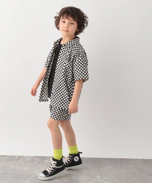 GLOBAL WORK（グローバルワーク）の「キッズ/エアカルシャツ半袖/262788（シャツ/ブラウス・キッズ・ブラック/その他・110cm/100cm/120cm/130cm/140cm/150cm/160cm）」の14枚目の写真