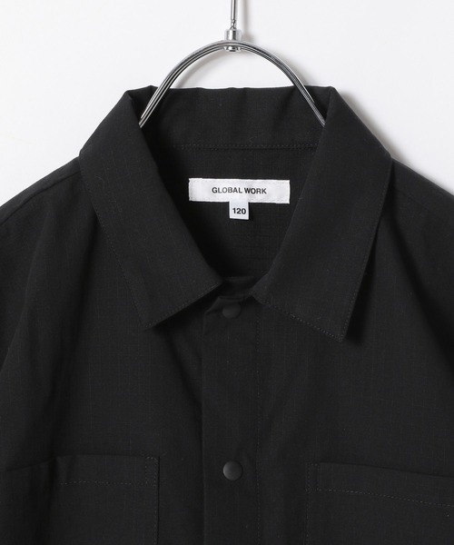 GLOBAL WORK（グローバルワーク）の「キッズ/エアカルシャツ半袖/262788（シャツ/ブラウス・キッズ・ブラック/その他・110cm/100cm/120cm/130cm/140cm/150cm/160cm）」の13枚目の写真