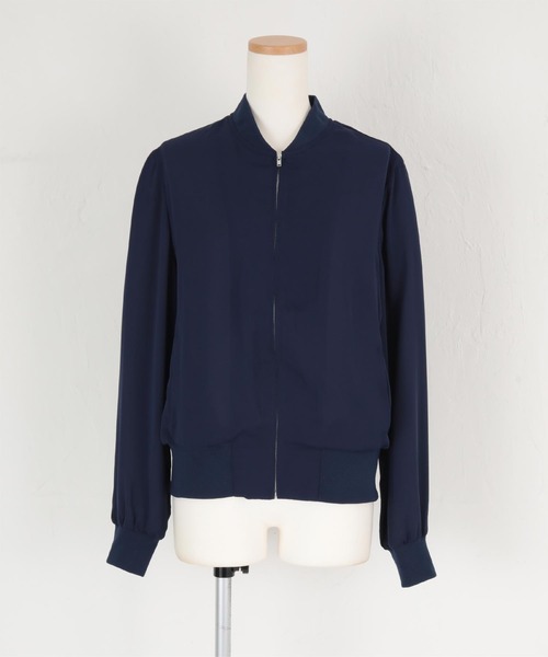 UR'S（ユアーズ）の「MA-1ブルゾン（ブルゾン・レディース・ネイビー/ブラック・XS/S/M）」の9枚目の写真