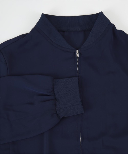 UR'S（ユアーズ）の「MA-1ブルゾン（ブルゾン・レディース・ネイビー/ブラック・XS/S/M）」の12枚目の写真