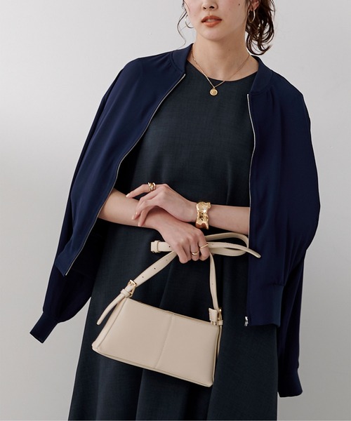 UR'S（ユアーズ）の「MA-1ブルゾン（ブルゾン・レディース・ネイビー/ブラック・XS/S/M）」の4枚目の写真