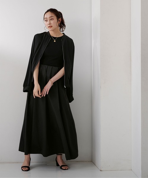 UR'S（ユアーズ）の「MA-1ブルゾン（ブルゾン・レディース・ネイビー/ブラック・XS/S/M）」の6枚目の写真