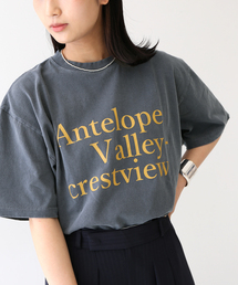 ピグメントプリントTシャツ