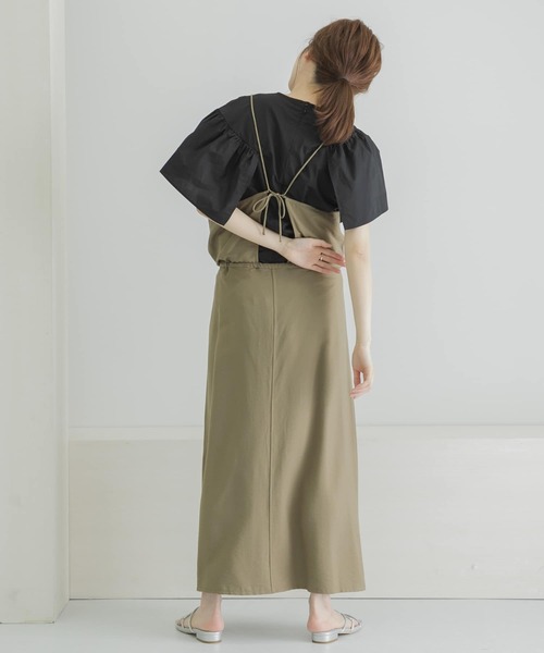 LAATO（ラート）の「BIG FRILL BLOUSE（シャツ/ブラウス・レディース・グレー系その他/ブラック/イエロー・FREE）」の11枚目の写真