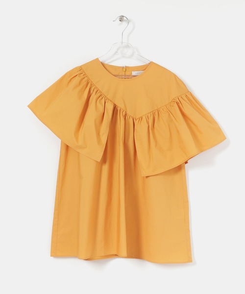 LAATO（ラート）の「BIG FRILL BLOUSE（シャツ/ブラウス・レディース・グレー系その他/ブラック/イエロー・FREE）」の14枚目の写真