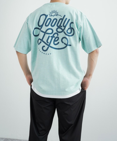 KRIFF MAYER（クリフメイヤー）の「KRIFF MAYER クリフメイヤー オーバーサイズ ヘビーオンスピグメントTシャツ（Tシャツ/カットソー・メンズ・チャコールグレー/ベージュ/ネイビー/オフホワイト/サックスブルー/グリーン/チャコール/ホワイト系/ホワイト系1・L/XL/M）」の7枚目の写真