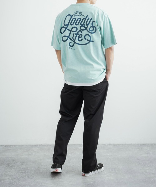 KRIFF MAYER（クリフメイヤー）の「KRIFF MAYER クリフメイヤー オーバーサイズ ヘビーオンスピグメントTシャツ（Tシャツ/カットソー・メンズ・チャコールグレー/ベージュ/ネイビー/オフホワイト/サックスブルー/グリーン/チャコール/ホワイト系/ホワイト系1・L/XL/M）」の21枚目の写真
