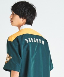 SKOOKUM | SKOOKUM / スクーカム ×JEオックス刺繍&ワッペンSSシャツ(シャツ/ブラウス)