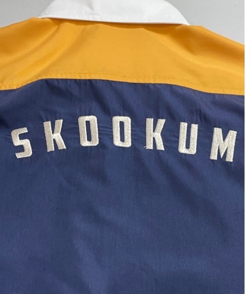 SKOOKUM（スクーカム）の「SKOOKUM / スクーカム ×JEオックス刺繍&ワッペンSSシャツ（シャツ/ブラウス・メンズ・ホワイト/ネイビー/グリーン・M/L）」の12枚目の写真