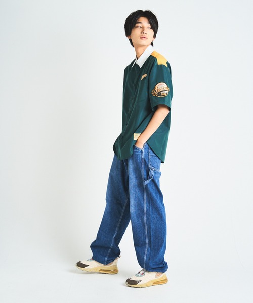 SKOOKUM（スクーカム）の「SKOOKUM / スクーカム ×JEオックス刺繍&ワッペンSSシャツ（シャツ/ブラウス・メンズ・ホワイト/ネイビー/グリーン・M/L）」の19枚目の写真