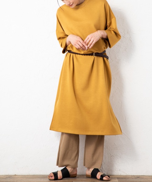 aunt lily(アントリリー)の「リブジャージーストレートパンツ(その他パンツ・レディース・ベージュ/グレー/ピンク・LL/M)」の14枚目の写真
