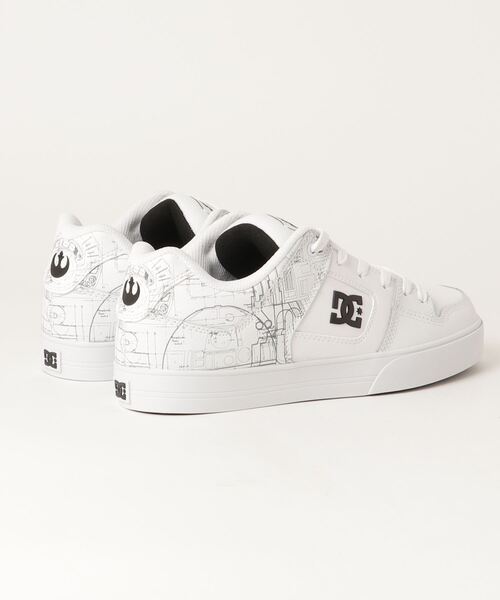 STAR WARS（スターウォーズ）の「DC SHOES × STAR WARS PURE / ディーシー シューズ ×スターウォーズ ピュア（スニーカー・メンズ・ホワイト・27.0cm/28.0cm/26.0cm）」の2枚目の写真
