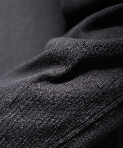 marka（マーカ）の「marka / マーカ：COCOON FIT EASY PANTS - wool×silk stripe -：M22C-02PT01C[COR]（スラックス・メンズ・ネイビー/グレー・1/2/3）」の9枚目の写真