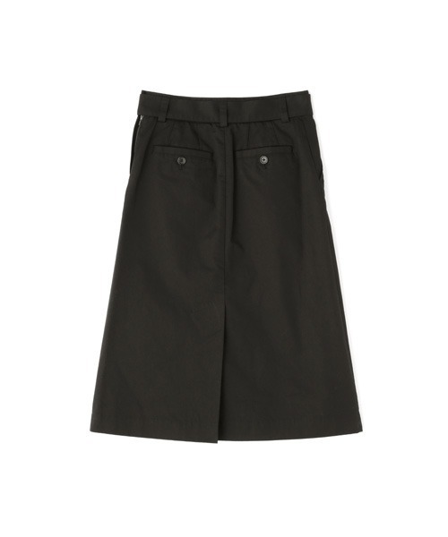 マーガレットハウエル 18SS コットンリネン ロングフレアスカート 1 黒 マーガレットハウエル 22SS コットン100% ロングスカート 3